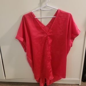 MNG HOT PINK HI-LO TUNIC SIZE M